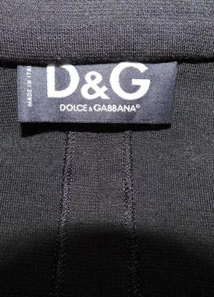 Dolce&gabbana (d&g) элегантный деловой офисный трикотажный пиджак жакет1 фото