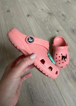 Тапочки тапочки сабо кроксы crocs (оригинал) р. c 10 (27)