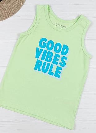 Майка от primark cares 4-5 лет, 104-110 см.