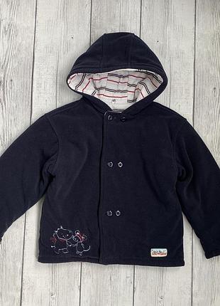 Тепла флісова курточка на 1-2 роки