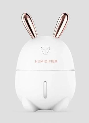 Зволожувач повітря і нічник 2в1 humidifiers rabbit кролик зайчик