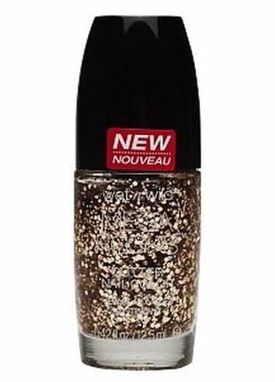 Лак глиттер wet n wild mega rocks glitter nail color e4942 waiting for my solo