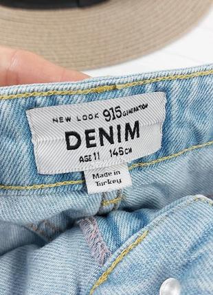 Шорты от new look denim 11 лет, 146 см.2 фото