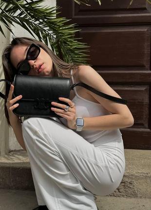 Женская сумка celine lux black6 фото