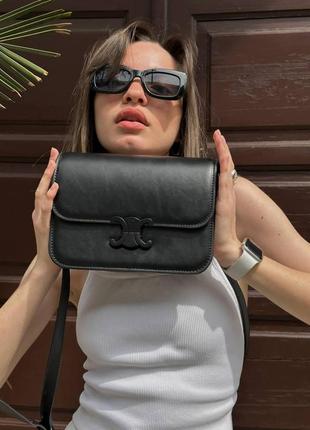 Женская сумка celine lux black3 фото