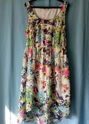 Платье шифоновое разноцветное only, eur 40