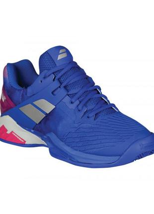 Кроссовки жен. babolat propulse fury clay women princess blue/fandango pink (36) 31s18554/4027 362 фото