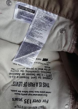 Брендовые фирменные легкие летние демисезонные хлопковые джинсы levi's 511,оригинал,новые с бирками,размер 34/32.8 фото