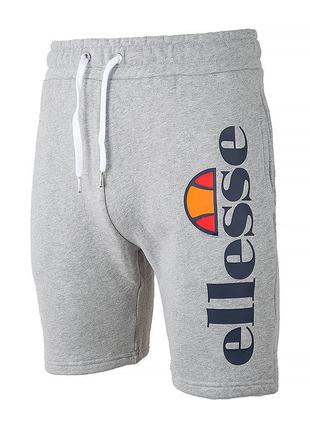 Мужские шорты ellesse bossini серый 2xl (shs08748-grey-marl 2xl)1 фото