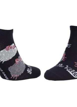 Носки hello kitty socks 1-pack 36-41 black 13890128-6