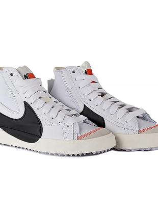 Чоловічі кросівки nike blazer mid 77 jumbo комбінований 47 (dd3111-100 47)