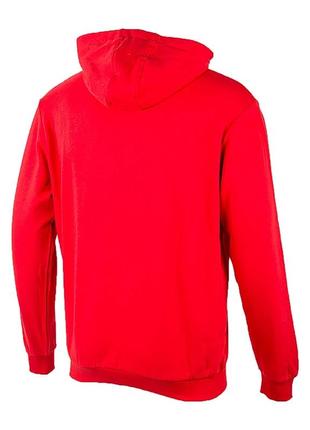 Мужское худи jeep hooded sweatshirt grille print красный l (o102565-r699 l)2 фото