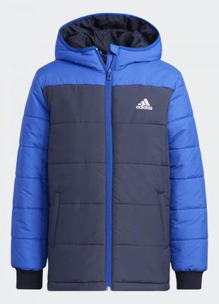 Мужская зимняя утеплённая спортивная куртка adidas yk padded. размер: l.1 фото