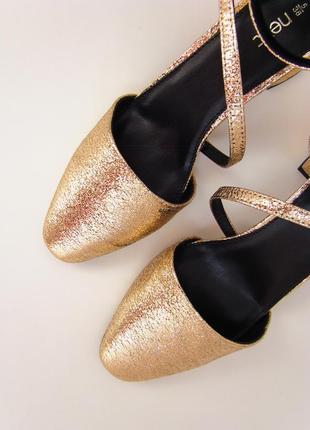 Трендові туфлі з перемичками босоніжки балетки4 фото