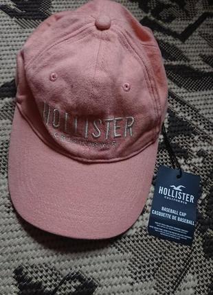 Брендова фірмова бавовняна кепка hollister,оригінал,нова з бірками,100% котон.