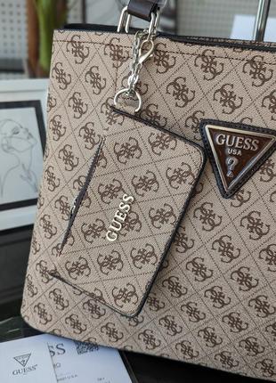 Сумочка guess шоппер в шикарном люксовом качестве🤍4 фото