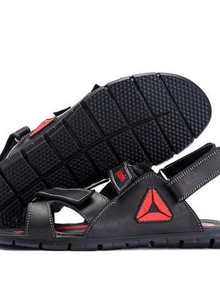 Чоловічі шкіряні сандалії reebok ns red акція6 фото