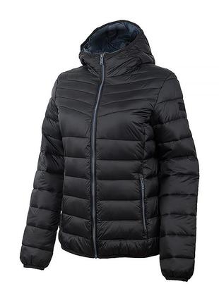 Жіноча куртка cmp jacket fix hood чорний 2xs (32k3016-u901 2xs)