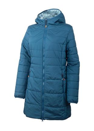 Женская куртка cmp jacket long fix hood синий s (32k1556-m928 s)