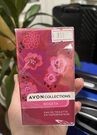 Туалетна вода avon collections roseta 50ml.