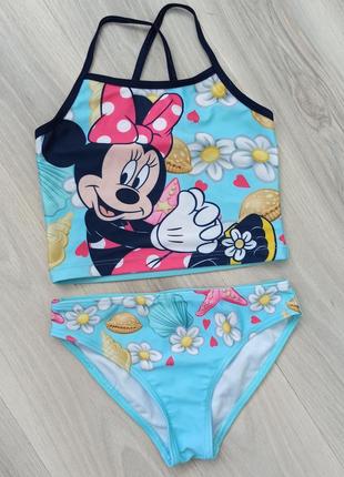 Купальник раздельный disney minnie mouse 110/116 см