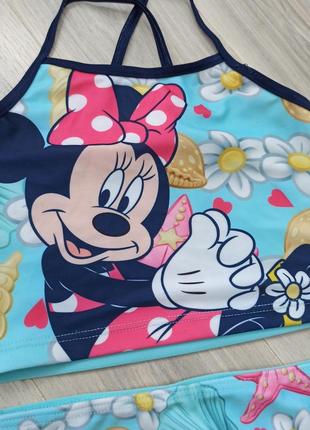 Купальник раздельный disney minnie mouse 110/116 см2 фото