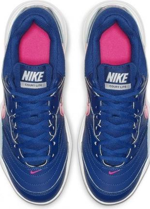 Кроссовки женские nike court lite clay blue/pink (36) 5.5 845049-464 362 фото