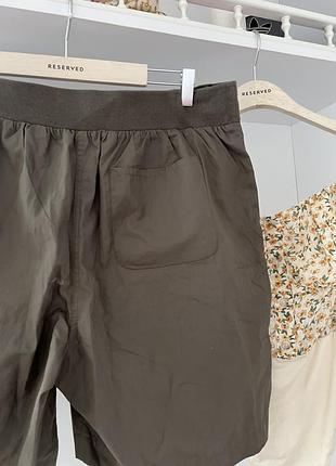 Крутые котоновые шорты батал marks & spenser5 фото