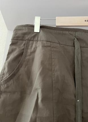 Крутые котоновые шорты батал marks & spenser3 фото