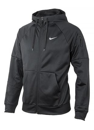 Мужская толстовка nike m nk tf hd fz черный 2xl (dq4830-010 2xl)