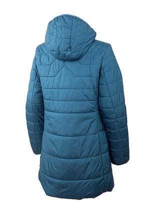 Женская куртка cmp jacket long fix hood синий xs (32k1556-m928 xs)2 фото