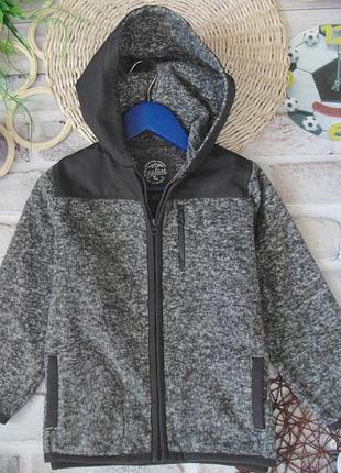 Комбинированная флисовая толстовка tu