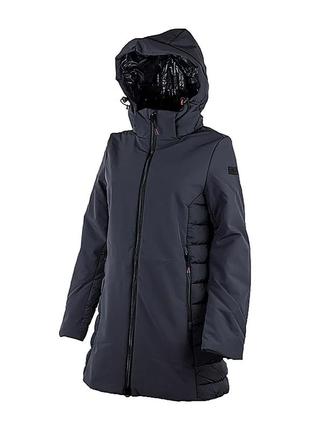 Жіноча куртка cmp parka zip hood сірий xs (32k1526-u423 xs)