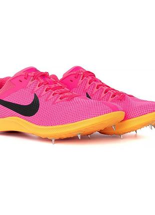 Мужские кроссовки nike zoom rival distance розовый 45 (dc8725-600)