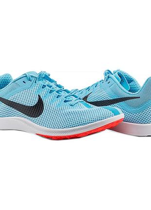 Чоловічі кросівки nike zoom rival distance блакитний 44.5 (dc8725-400)