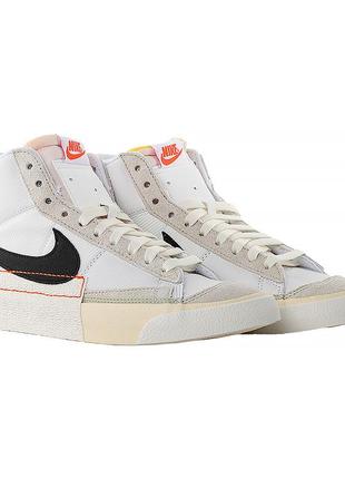 Мужские кроссовки nike blazer mid pro club разноцветный 47.5 (dq7673-100)