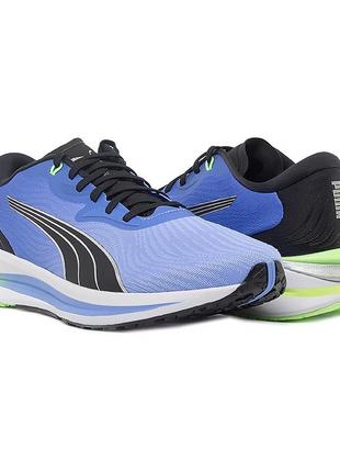 Мужские кроссовки puma electrify nitro 2 голубой 45 (37681408)