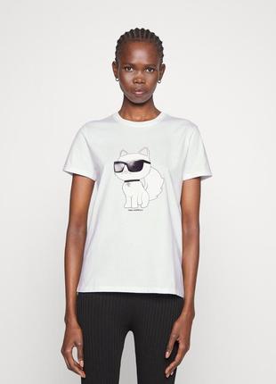 Футболка karl lagerfeld размер xs, s, m, l, xl оригинал