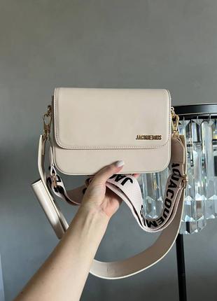Сумочка женская jacquemus le carinu beige