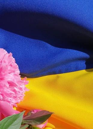 Флаг украины государственный габардин4 фото