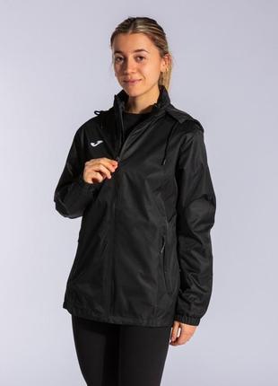 Женская ветровка joma trivor raincoat черный s 901428.100 s2 фото