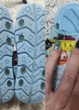 Легкие сандали босоножки аквашузы frozen, 30 размер на стопу 18,5-19 см4 фото