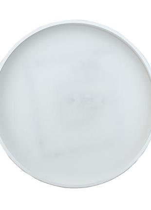 Управляемая светодиодная люстра d500-50-3000k/4000k/6500k-38w-220v-3800l xg-07-035 white onix