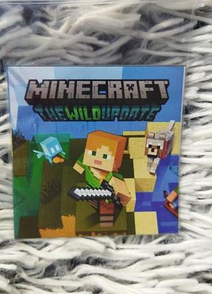Мягкий магнит minecraft,майнкрафт