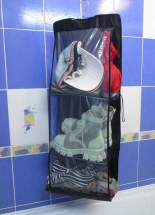 Органайзер для хранения сумок обуви головных уборов шарфов вешалка плечики вішалка...