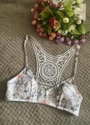 Верх от купальника, топ h&amp;m 34/6/xs (65b)