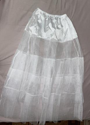 Свадебное платье ( в подарок 2 подъюбника с кольцами и без)9 фото