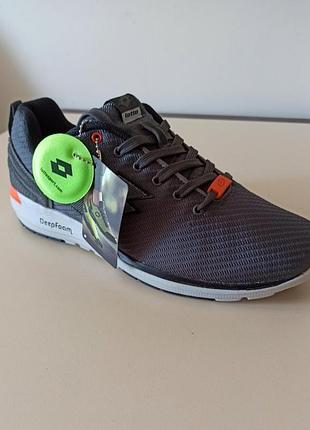 Кроссовки lotto, темно серые