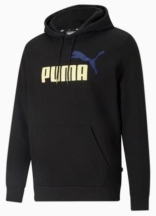 Худи puma черная и красная