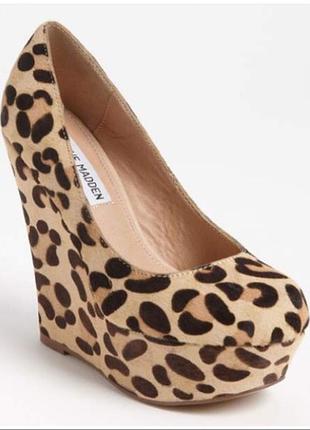Роскошные кожаные туфли 9.5р. 26.5 см. steve madden леопард оригинал эксклюзив